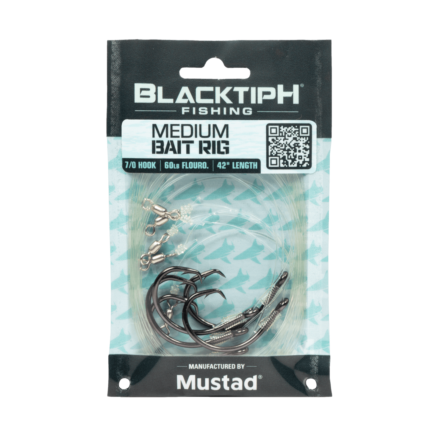 Mustad Live Bait Rigs (Medium) - 7/0 Circle Hook | BlacktipH