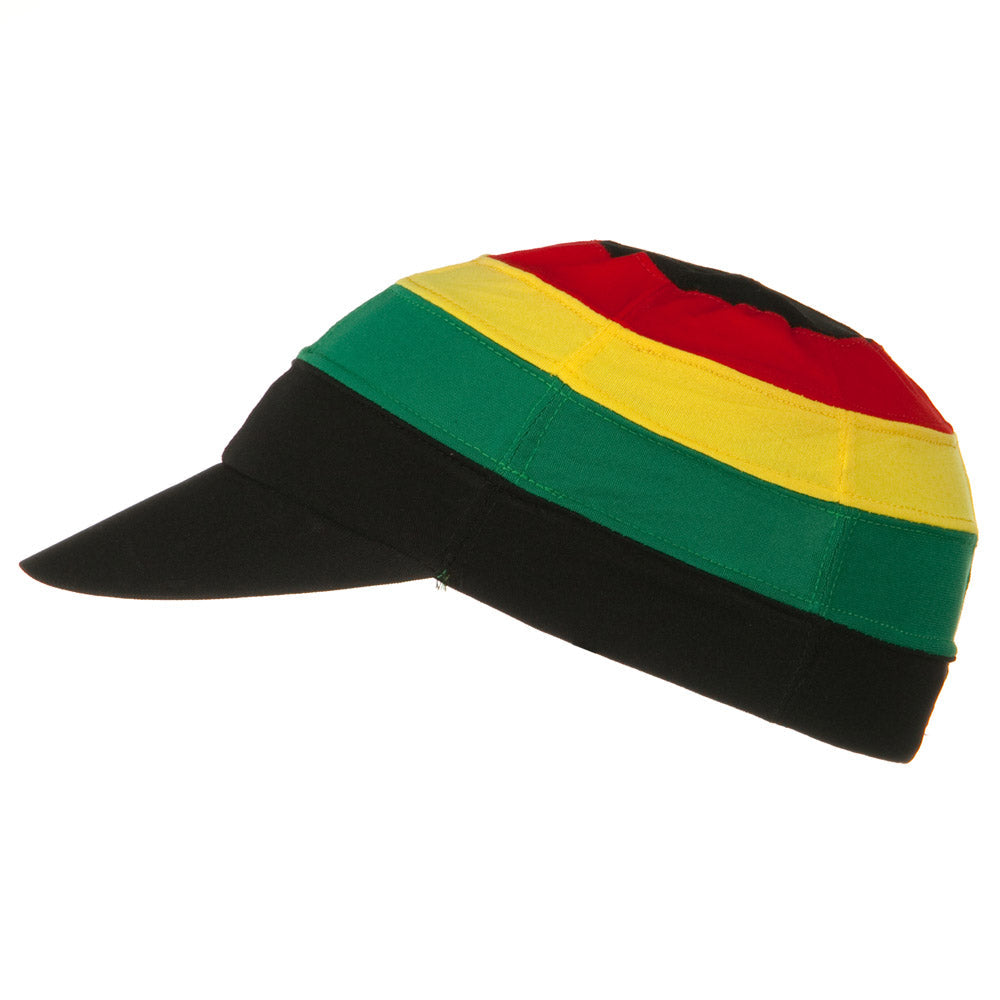 Multi Color Visor Spandex Beanie Cap
