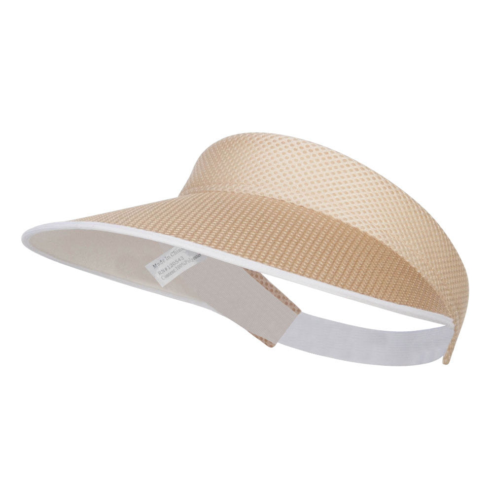 Elastic Mesh Visor 5 Inch Brim