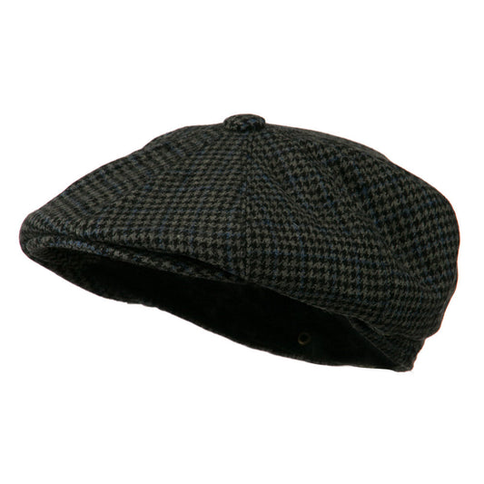 Men's Wool Snap Front Apple Newsboy Hat