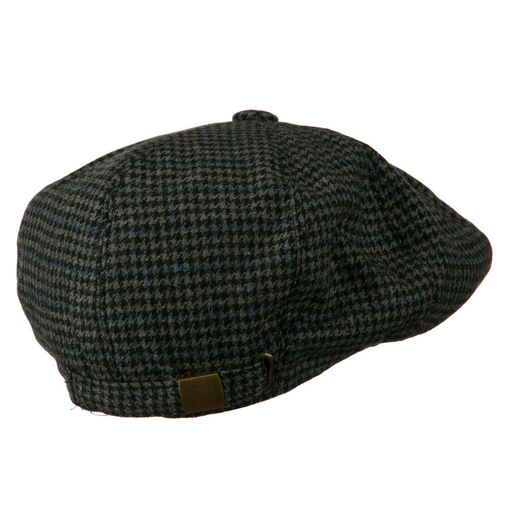Men's Wool Snap Front Apple Newsboy Hat