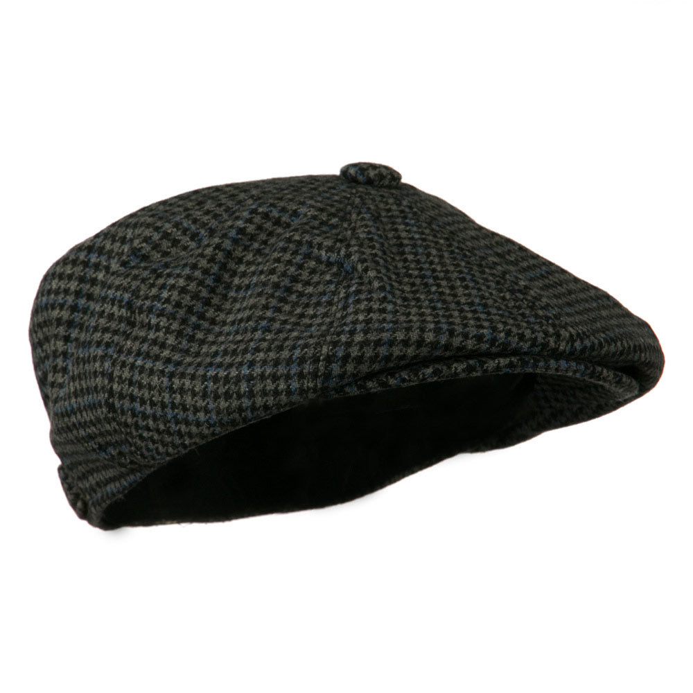 Men's Wool Snap Front Apple Newsboy Hat