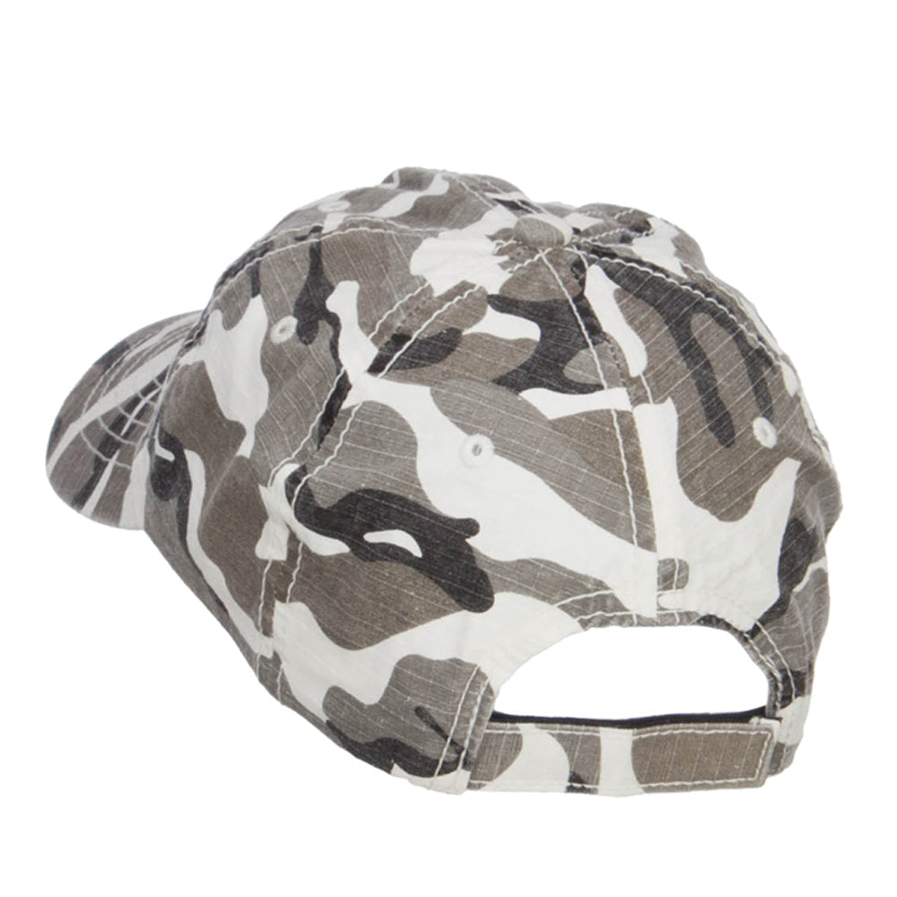 Faded Camo Washed Cotton Cap
