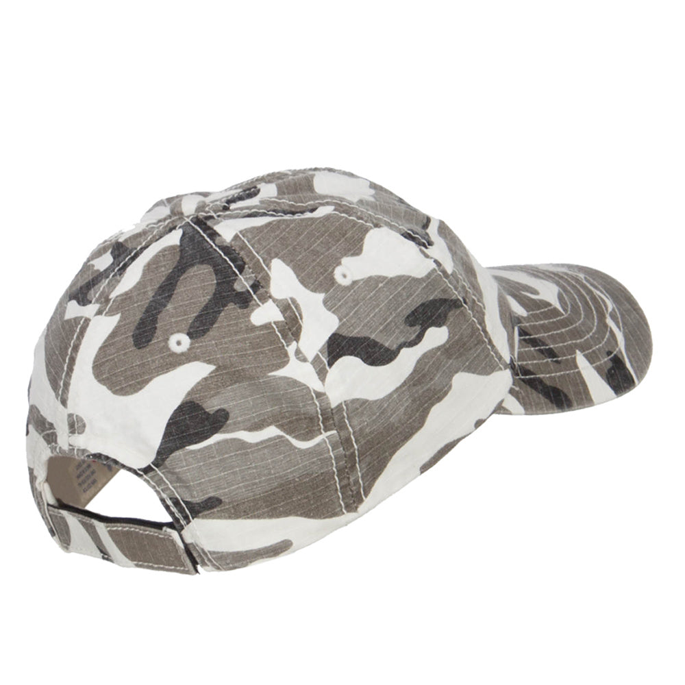 Faded Camo Washed Cotton Cap