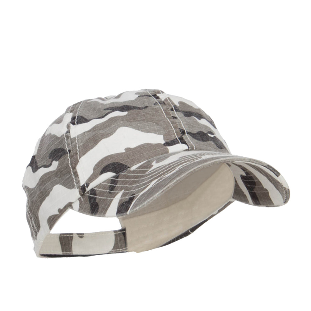 Faded Camo Washed Cotton Cap