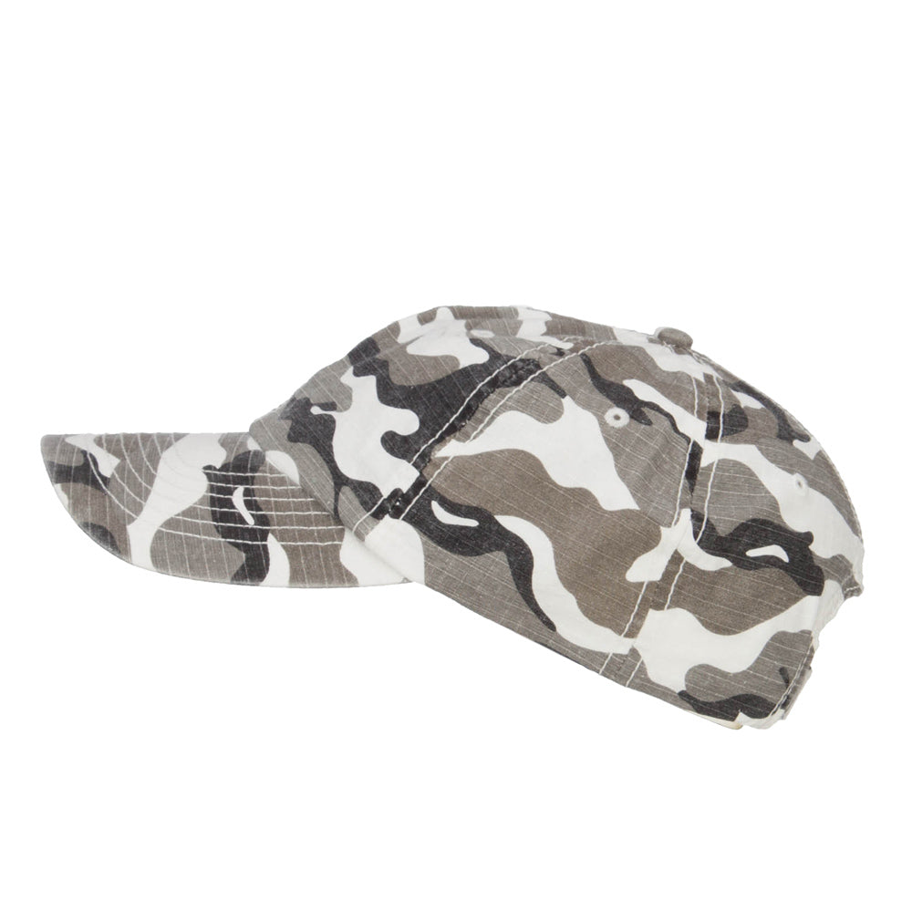 Faded Camo Washed Cotton Cap