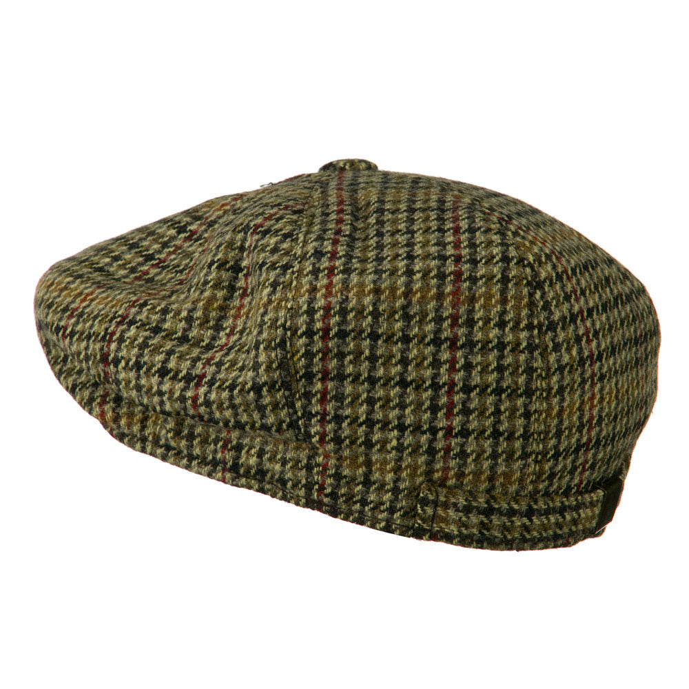 Men's Wool Snap Front Apple Newsboy Hat