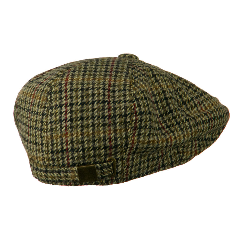 Men's Wool Snap Front Apple Newsboy Hat