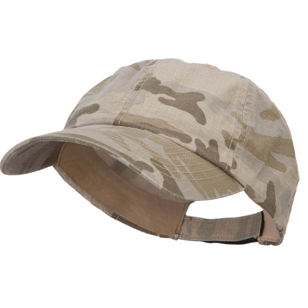 Faded Camo Washed Cotton Cap