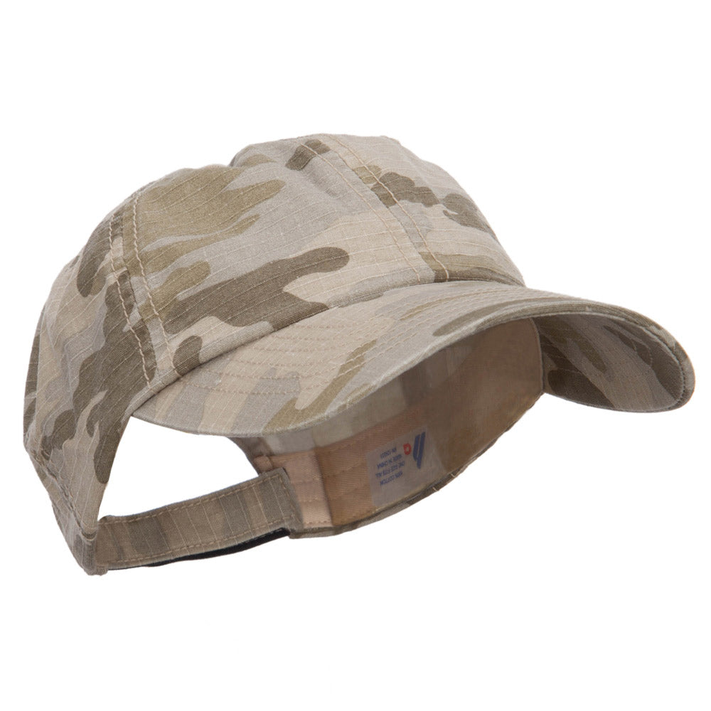 Faded Camo Washed Cotton Cap