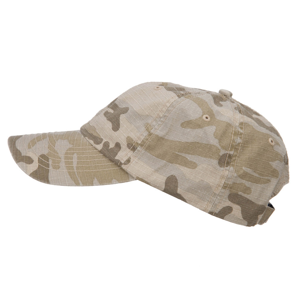 Faded Camo Washed Cotton Cap