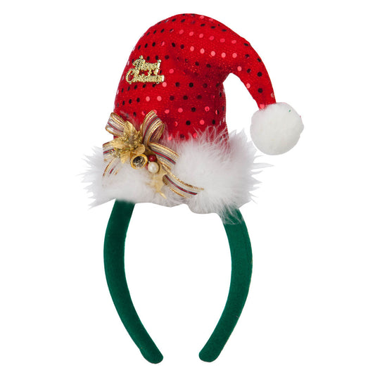Merry Christmas Santa Hat Headband