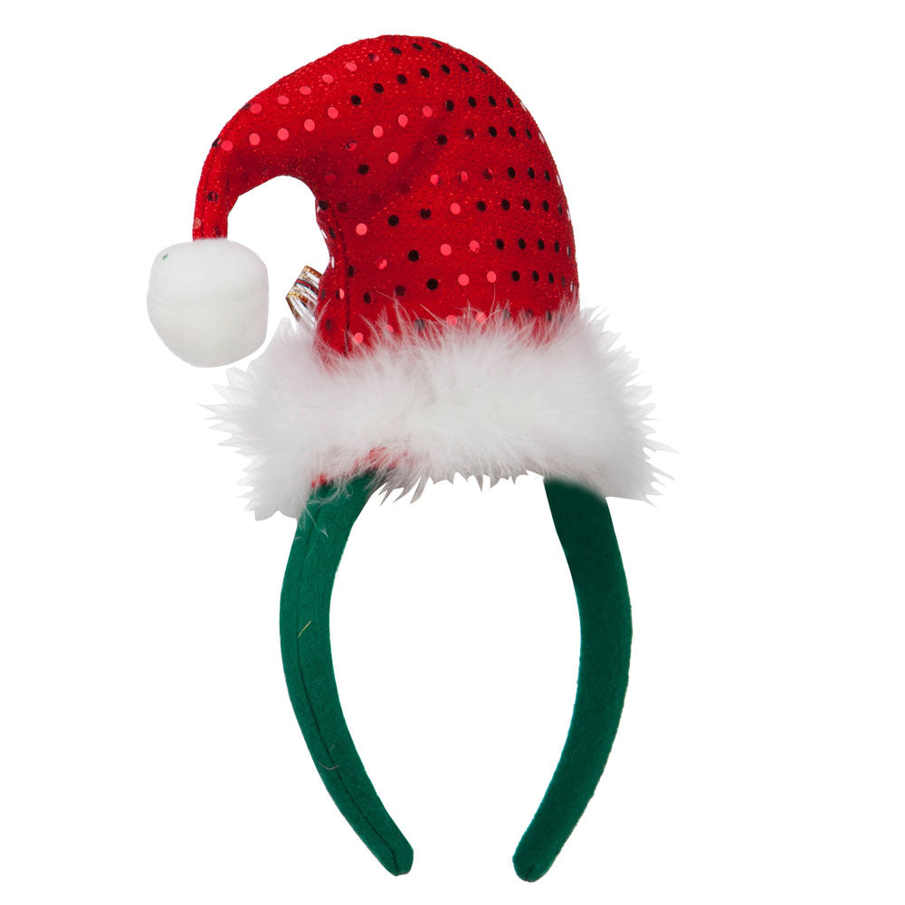 Merry Christmas Santa Hat Headband