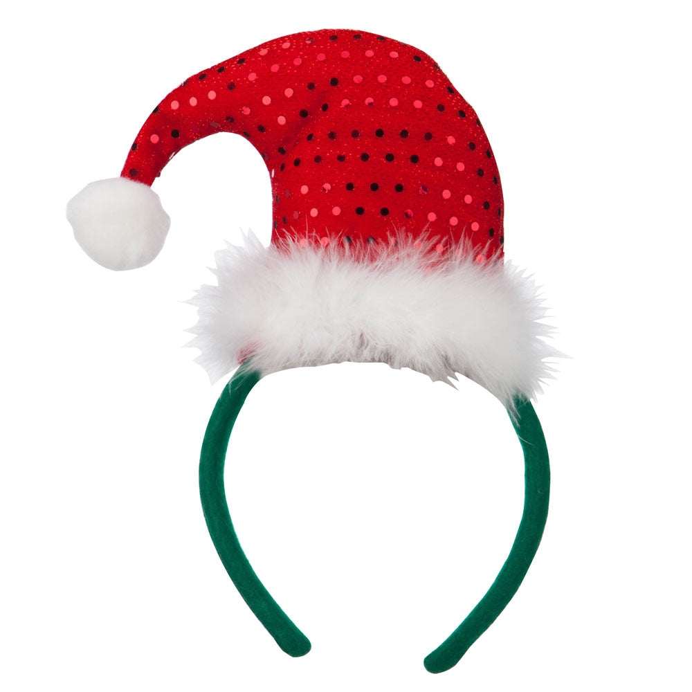 Merry Christmas Santa Hat Headband