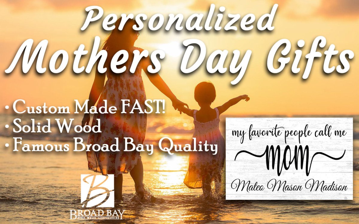 My Favorite People Call Me Mom Sign with Kids Names