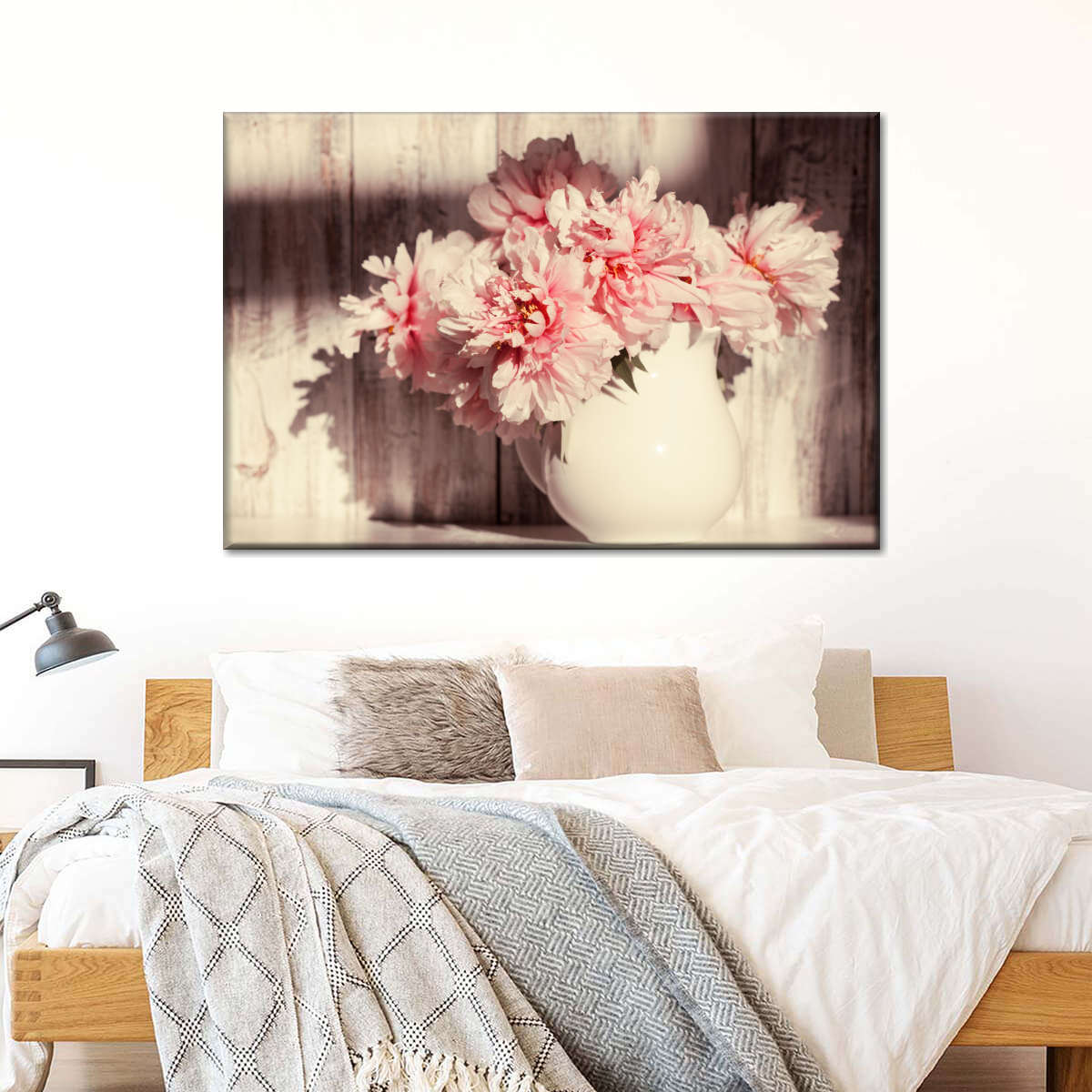 Sun Bright Peonies Wall Art