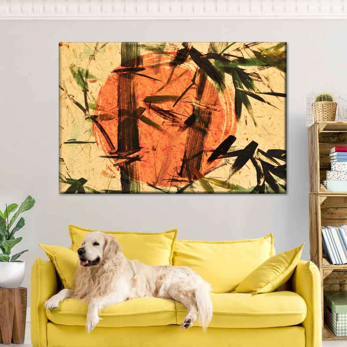 Japanese Abstract Wall Art