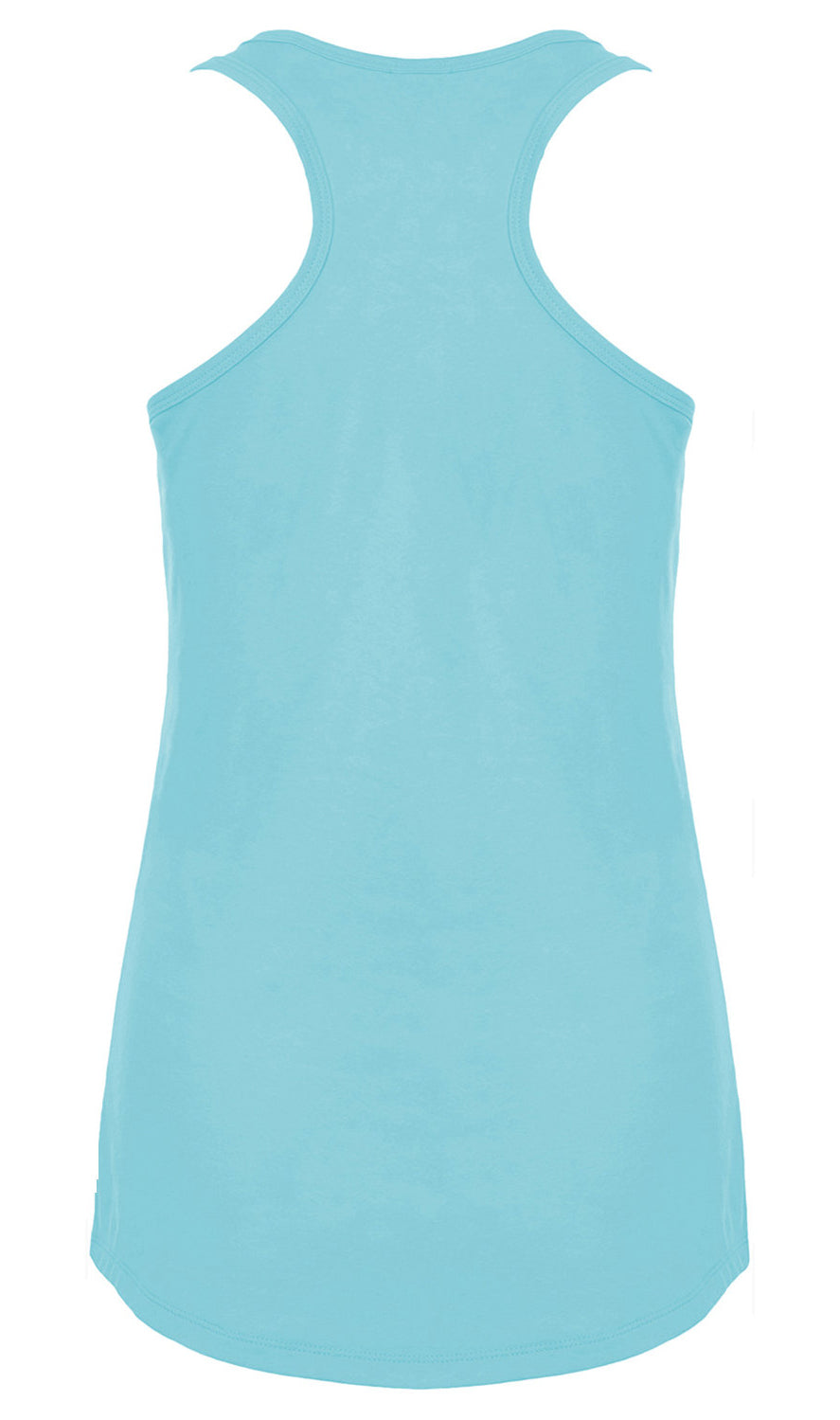 Closeout- Women's Lotus Tahiti Blue Racerback Tank