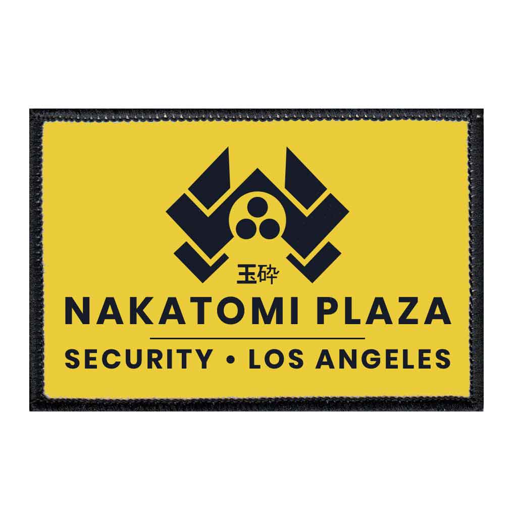 Nakatomi Plaza - Security - Yellow - Removable Patch