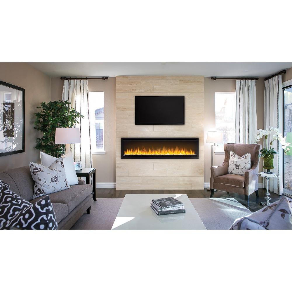 Napoleon Alluravision Slimline Built-in /Wall Mounted Electric Fireplace