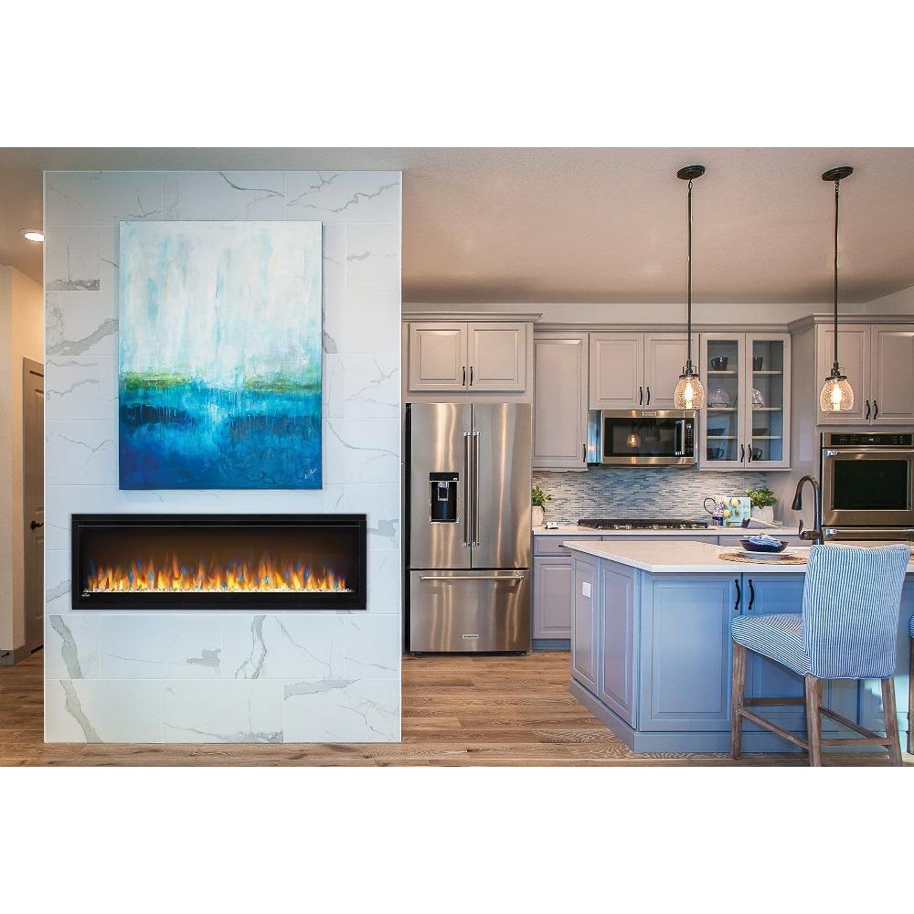 Napoleon Alluravision Slimline Built-in /Wall Mounted Electric Fireplace