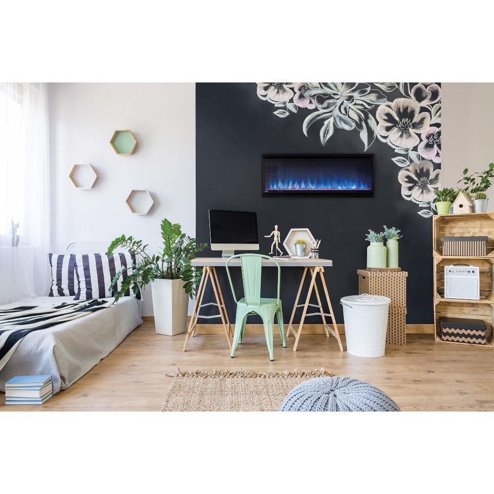 Napoleon Alluravision Slimline Built-in /Wall Mounted Electric Fireplace