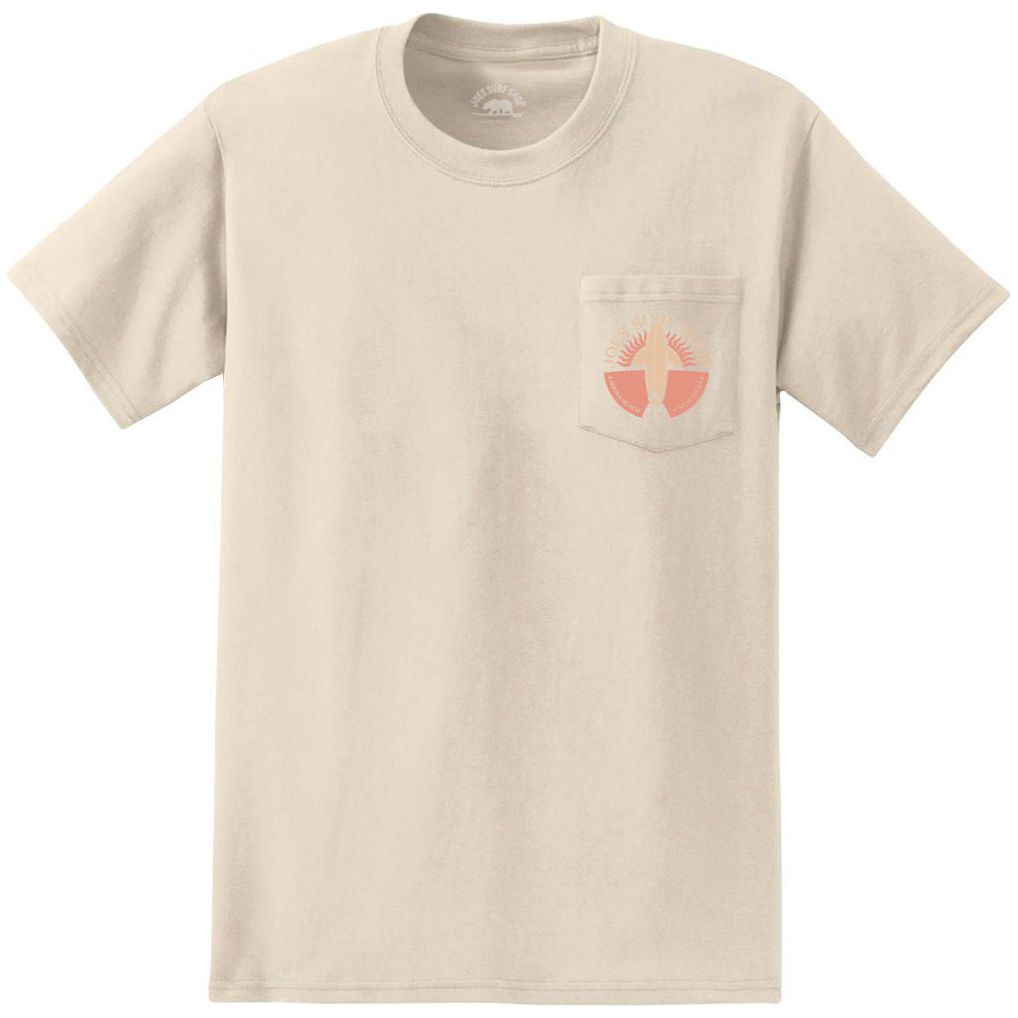 Joe's Surf Shop Sunset Scene Heavyweight Pocket Tee
