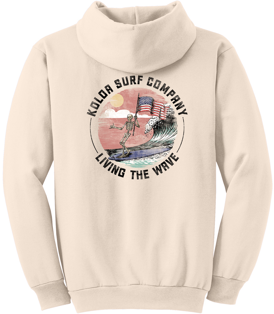 Koloa American Skeleton Hoodie