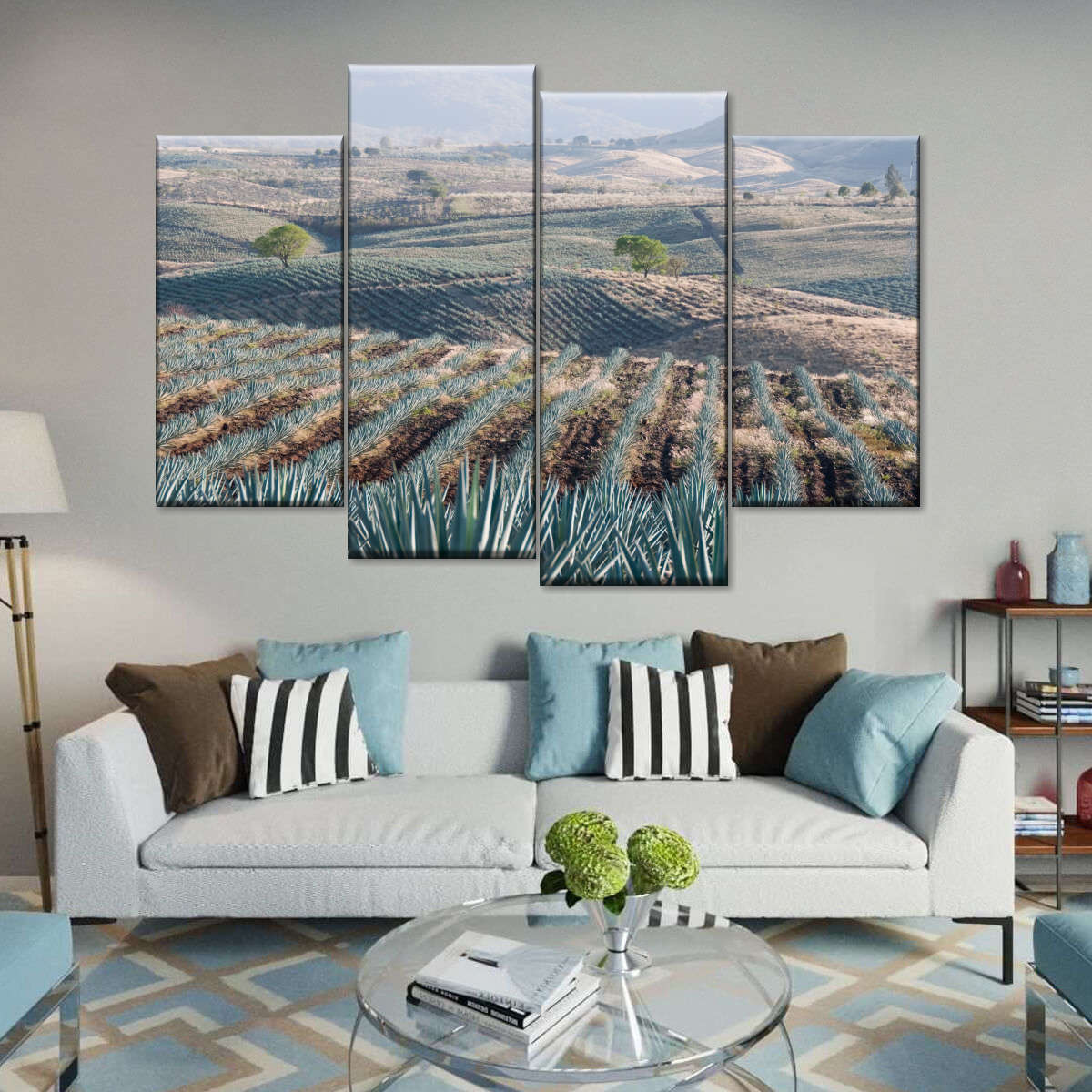 Tequila Jalisco Agave Field Wall Art