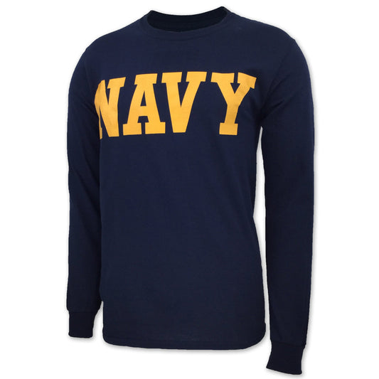 Navy Core Long Sleeve Tshirt