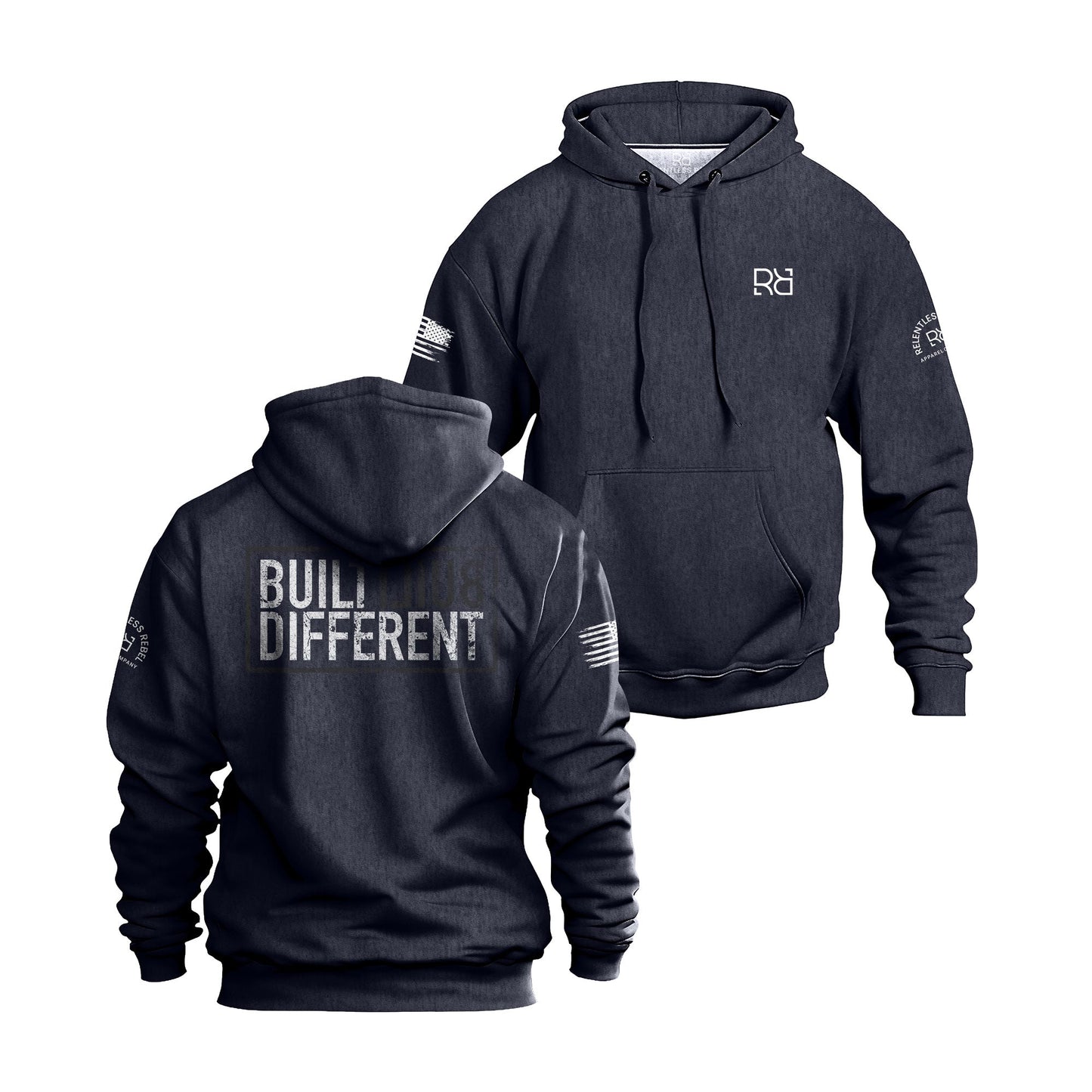 Built Different | Heavyweight | Men's Hoodie