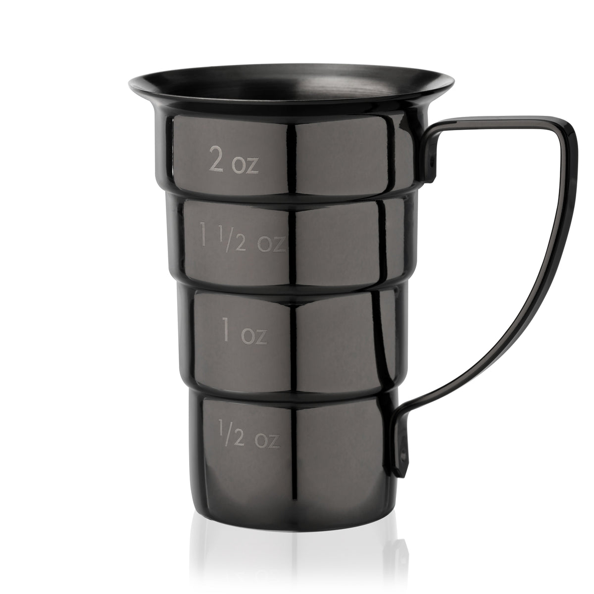 Gunmetal Stepped Jigger