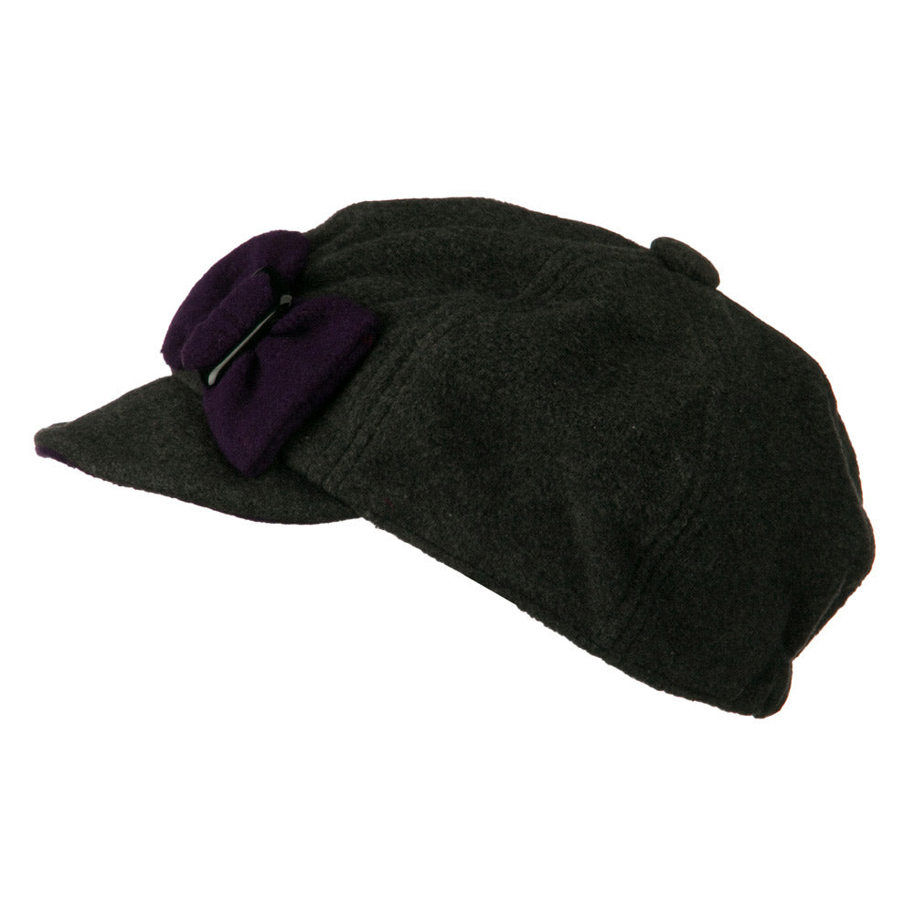Youth Bow Newsboy Cap