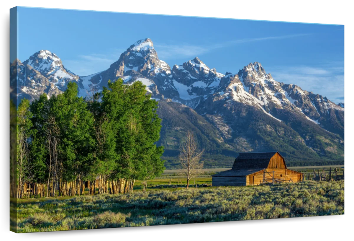 Grand Teton Mountains Barn Wall Art