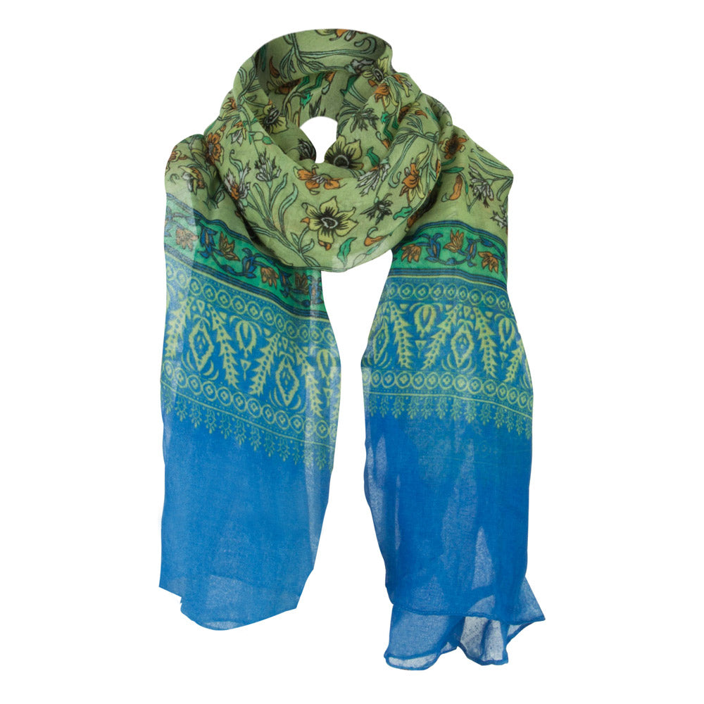 India Motif Summer Scarf