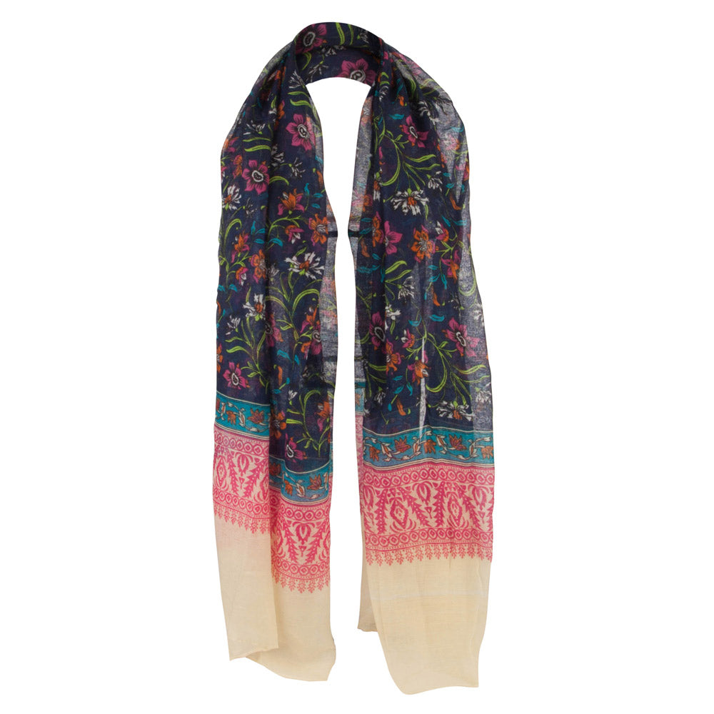 India Motif Summer Scarf