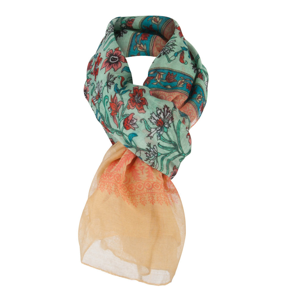 India Motif Summer Scarf