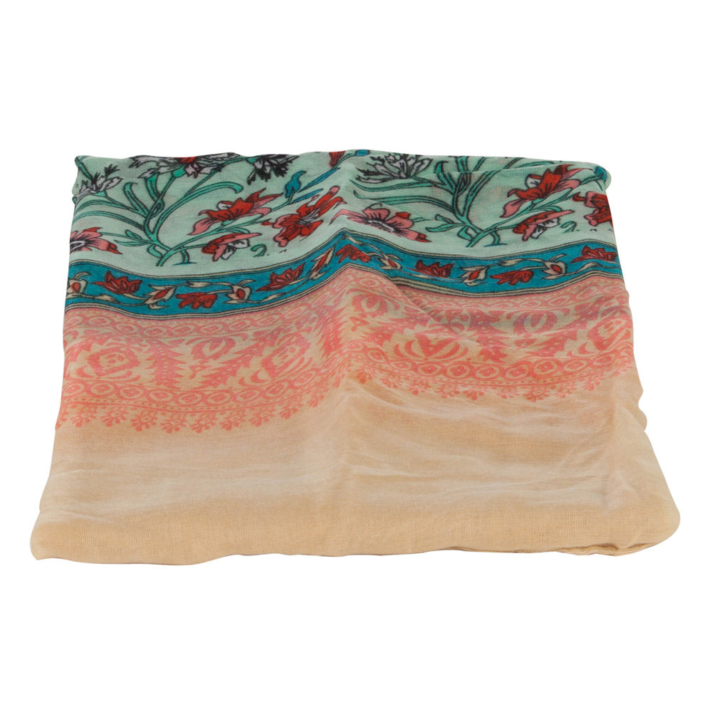 India Motif Summer Scarf