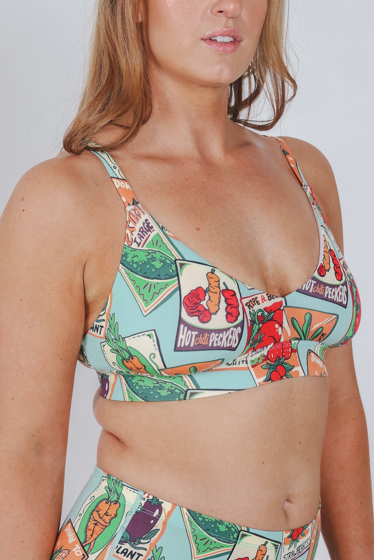 The Need For Seed | Seed Packet Boob Hammock™ Plunge Bralette