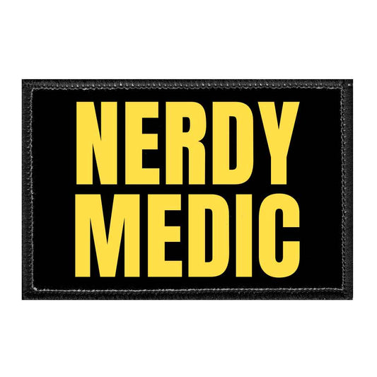 Nerdy Medic - Removable Patch