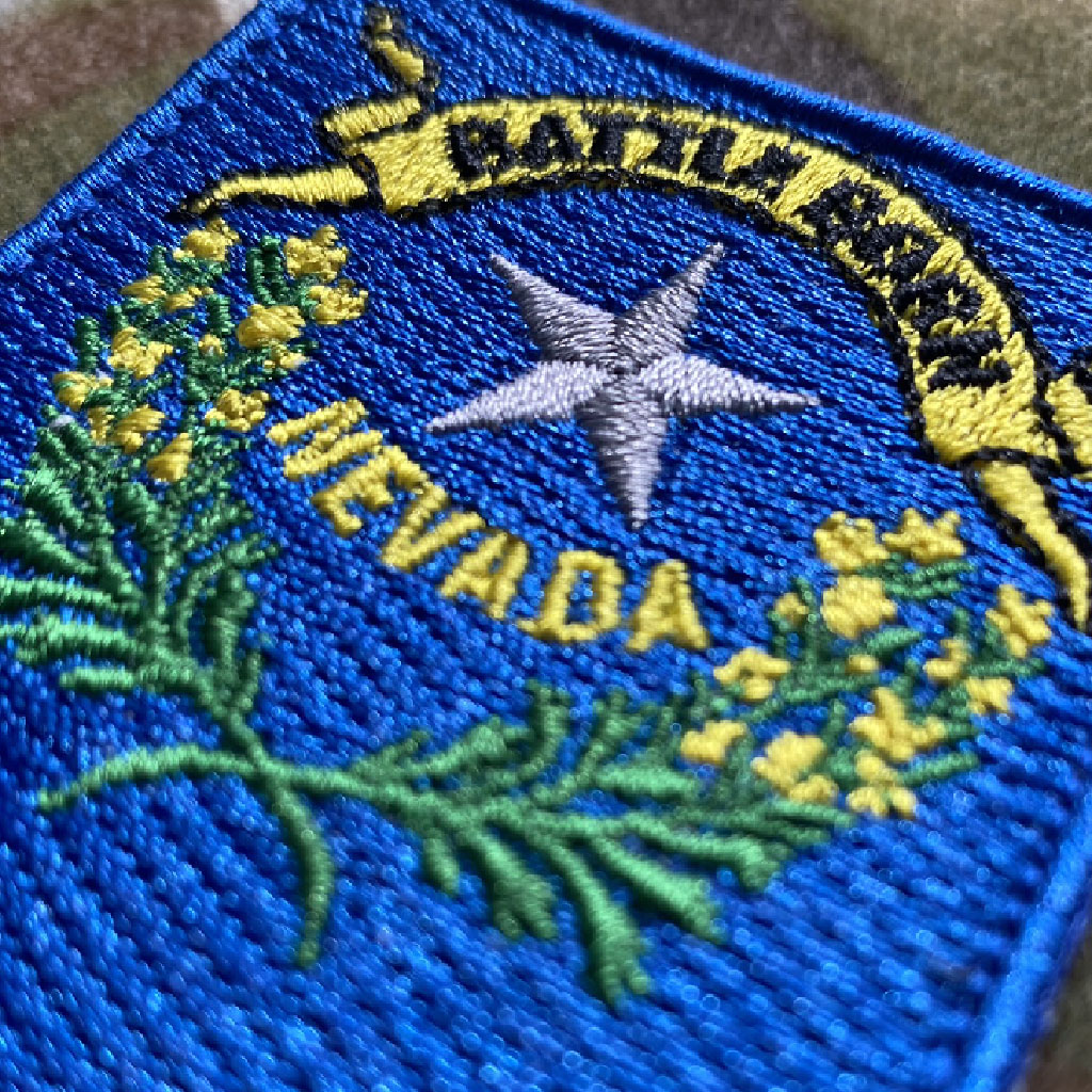 Nevada - Die-Cut - Battle Born