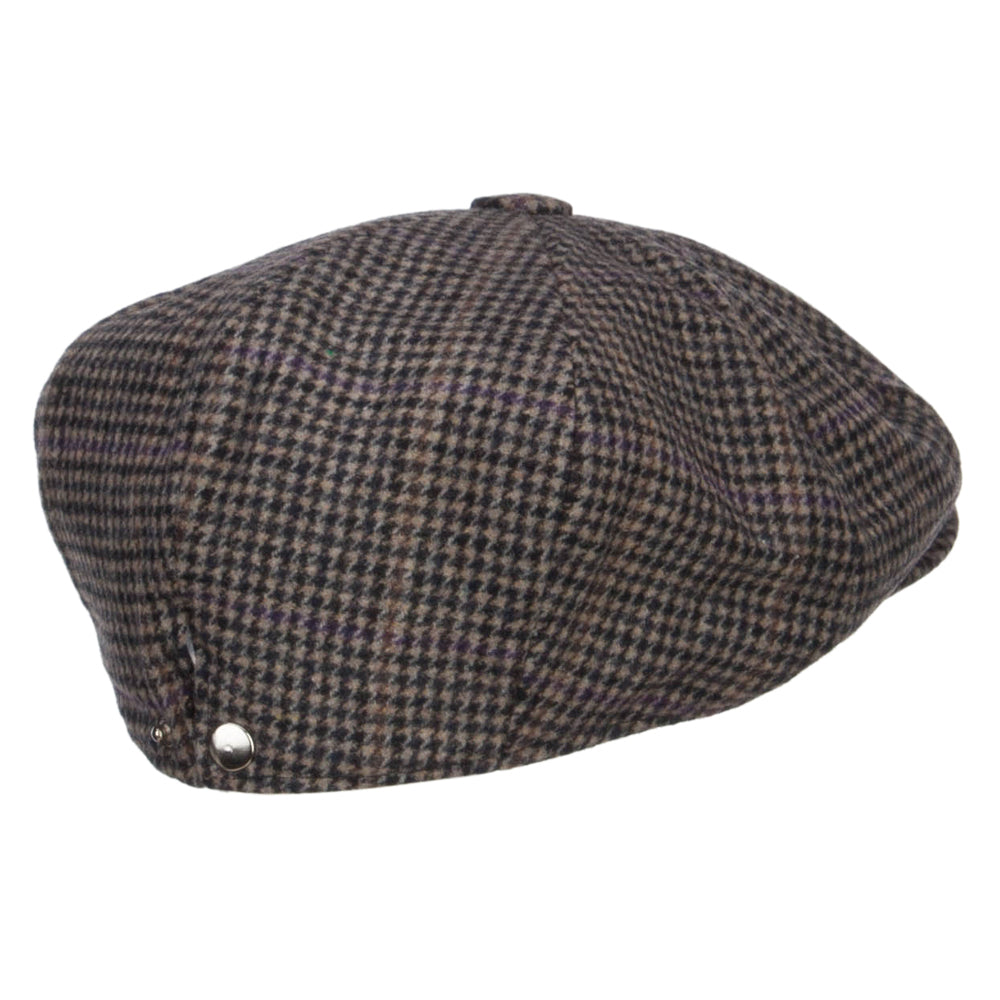 Men's Wool Blend 8 Panel Newsboy Hat