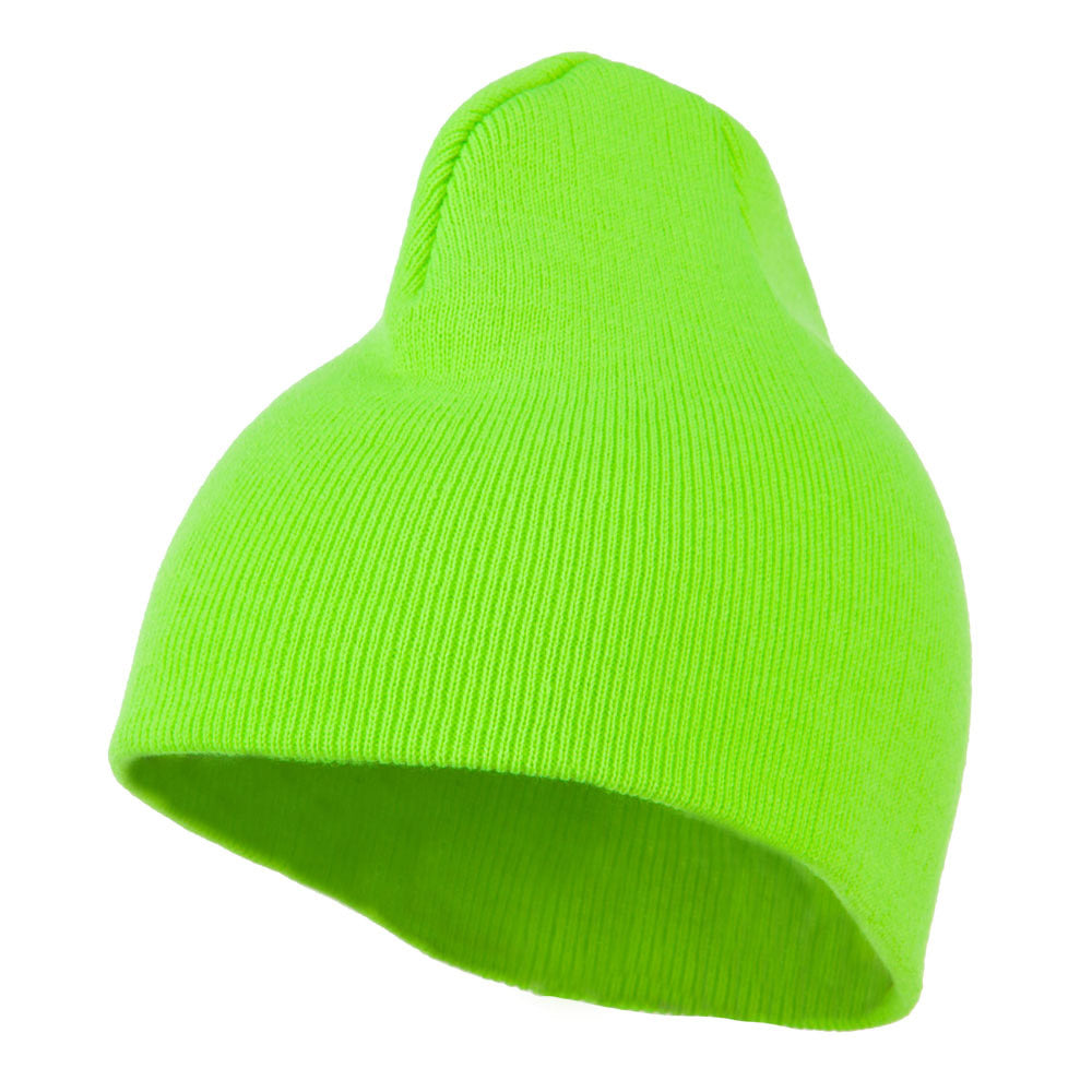 Neon Acrylic MG Short Beanie