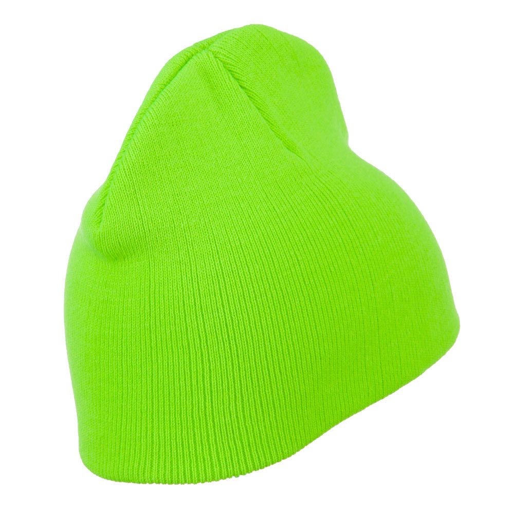 Neon Acrylic MG Short Beanie