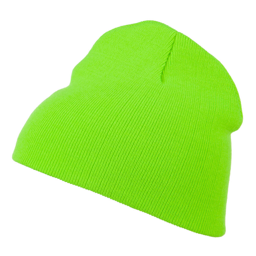 Neon Acrylic MG Short Beanie