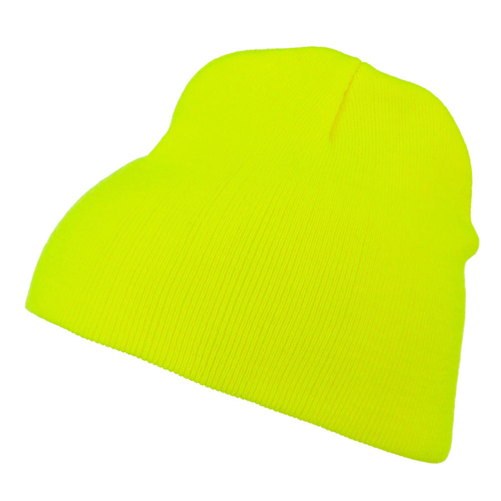 Neon Acrylic MG Short Beanie
