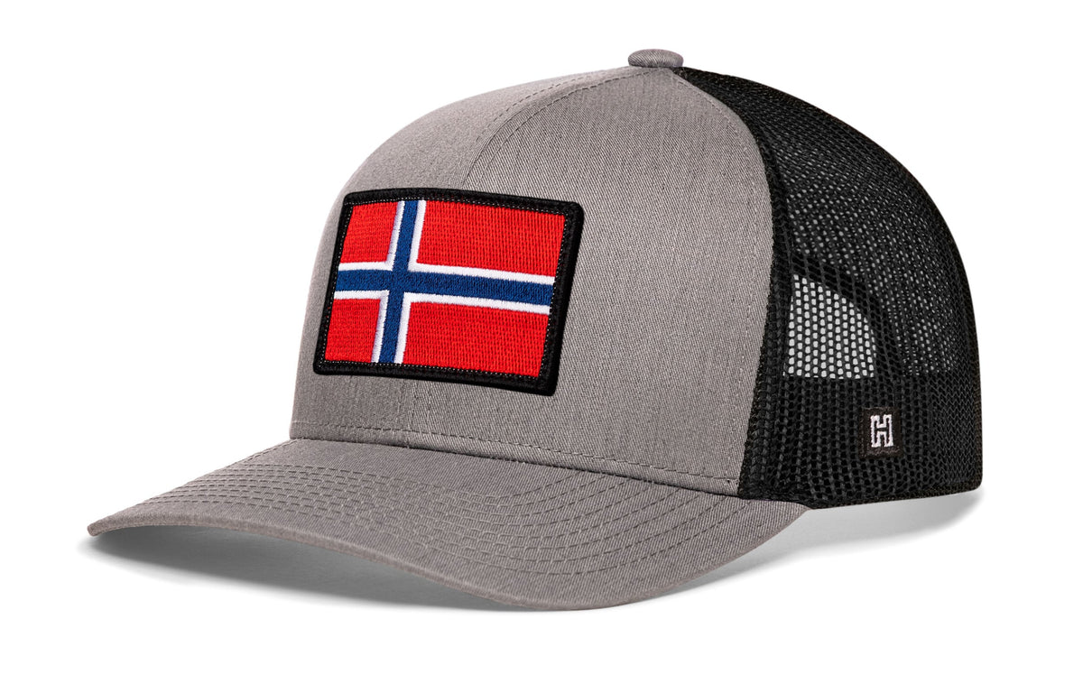Norway Flag Trucker Hat  |  Norwegian Snapback