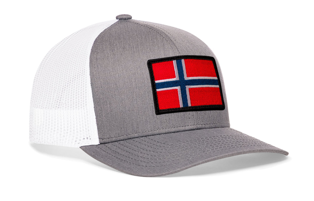Norway Flag Trucker Hat  |  Norwegian Snapback