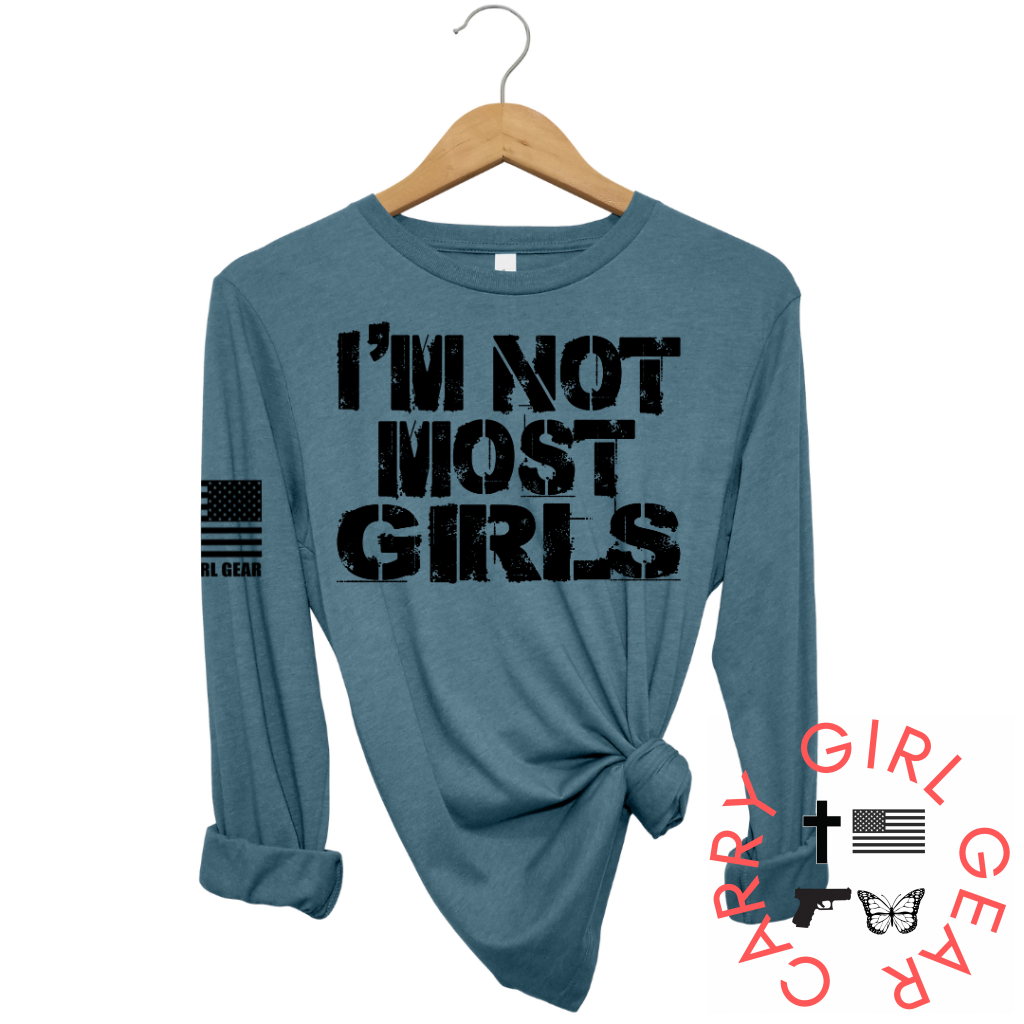 NOT MOST GIRLS Long Sleeve