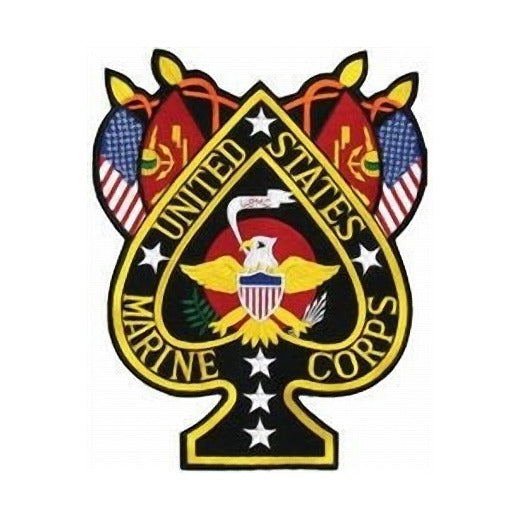 USMC Spade Patch - 10 inch Back Patch - CLEARANCE!